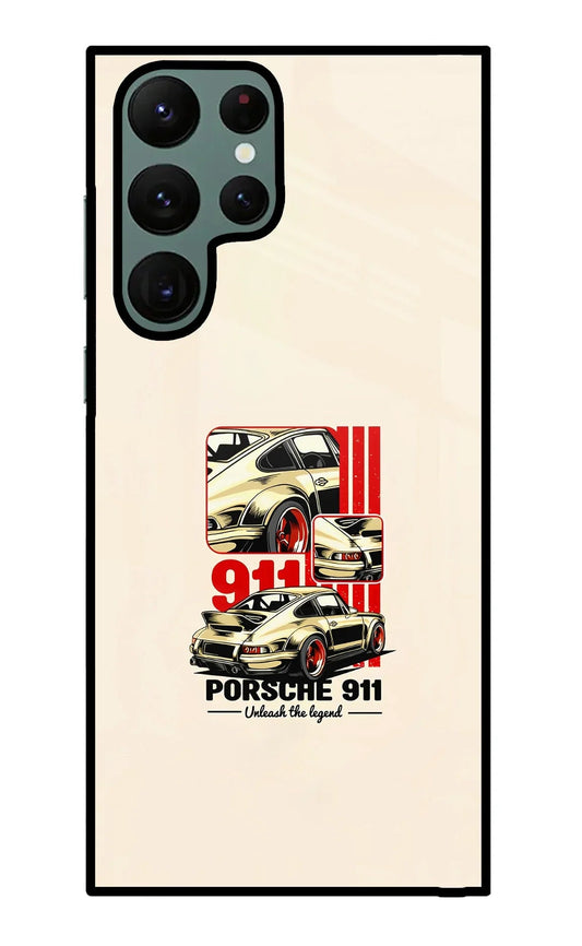Classic Porsche 911 Samsung S22 Ultra Glass Case