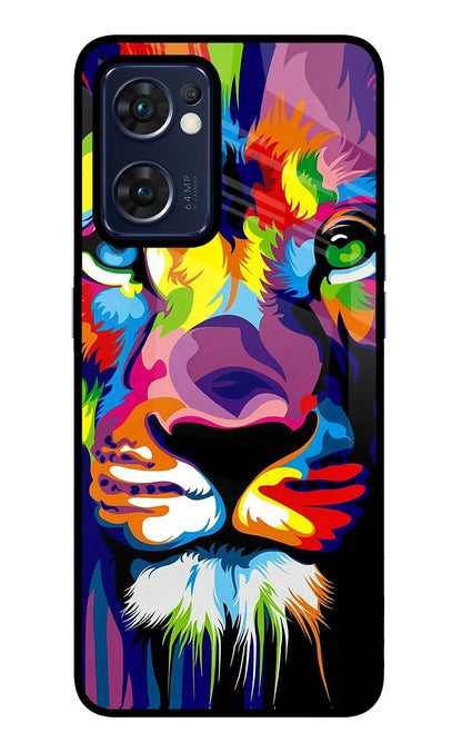 Lion Oppo Reno7 5G Back Cover
