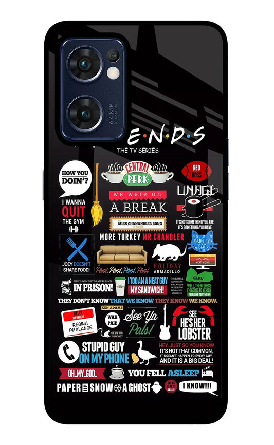 FRIENDS Oppo Reno7 5G Back Cover
