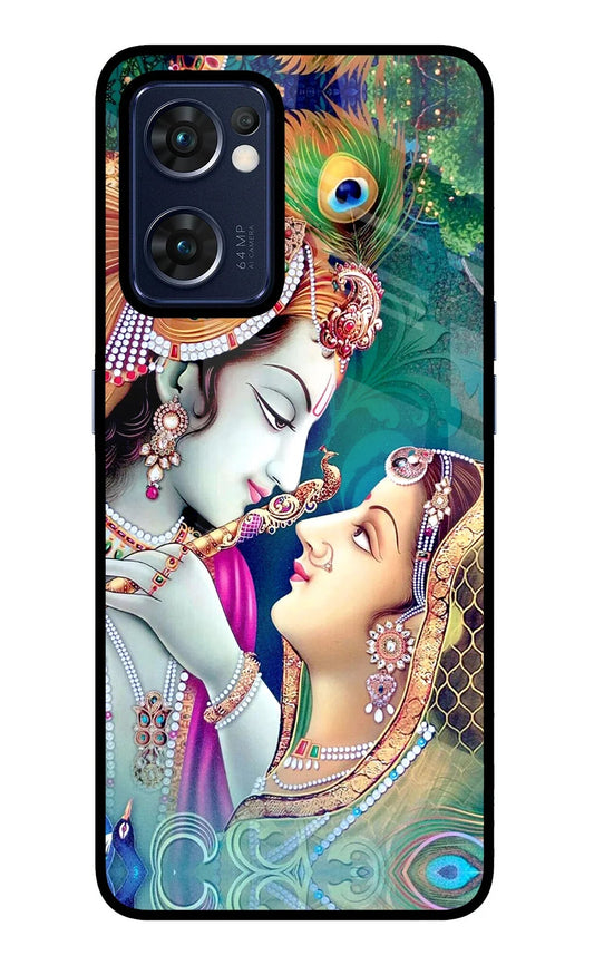 Lord Radha Krishna Oppo Reno7 5G Back Cover