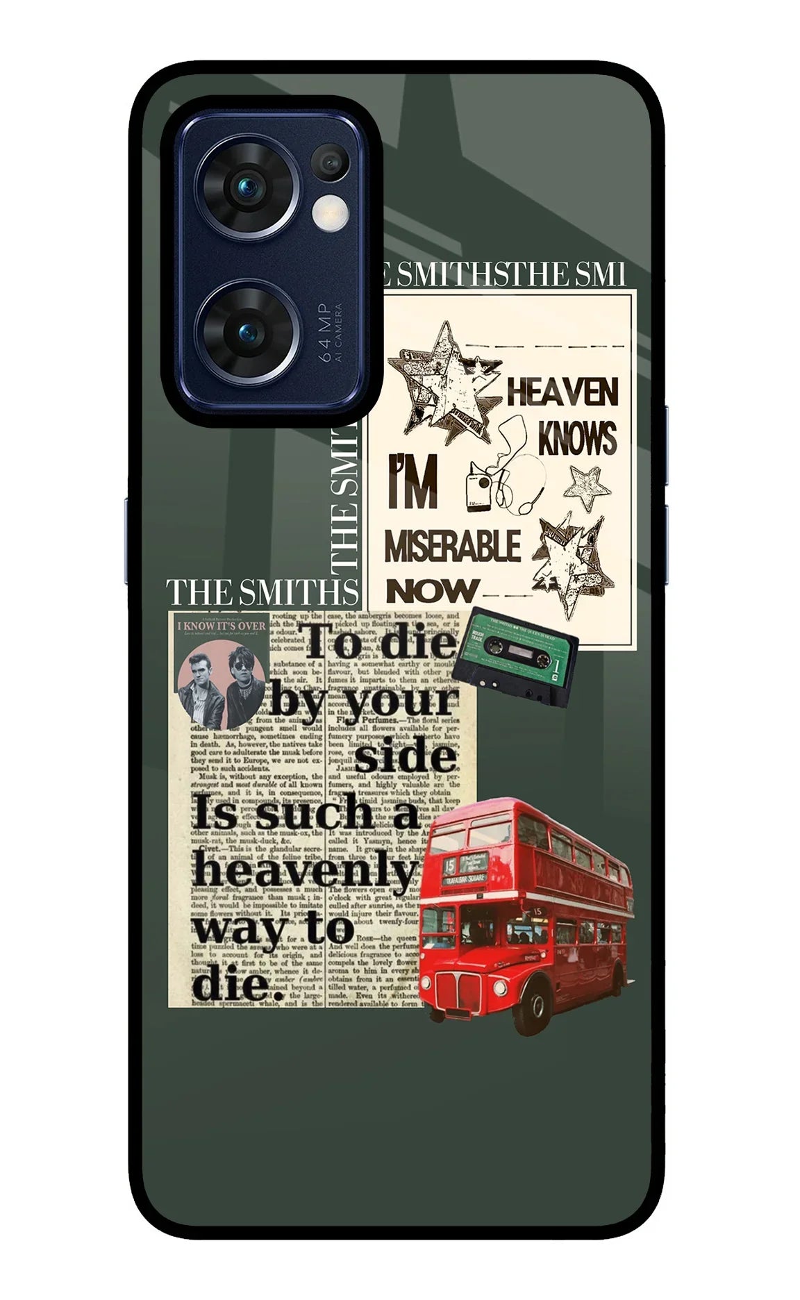 The Smiths Oppo Reno7 5G Glass Case