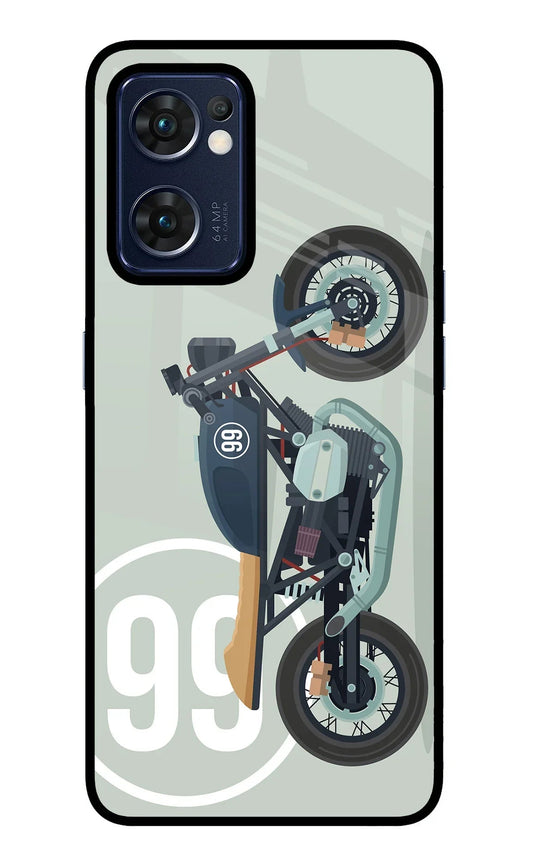 Classic Cafe Racer 99 Oppo Reno7 5G Back Cover