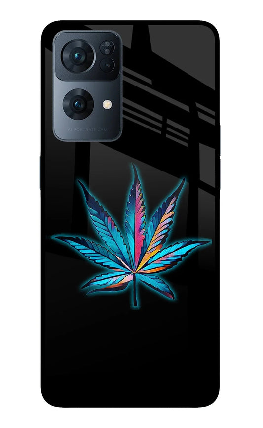 Weed Oppo Reno7 Pro 5G Back Cover