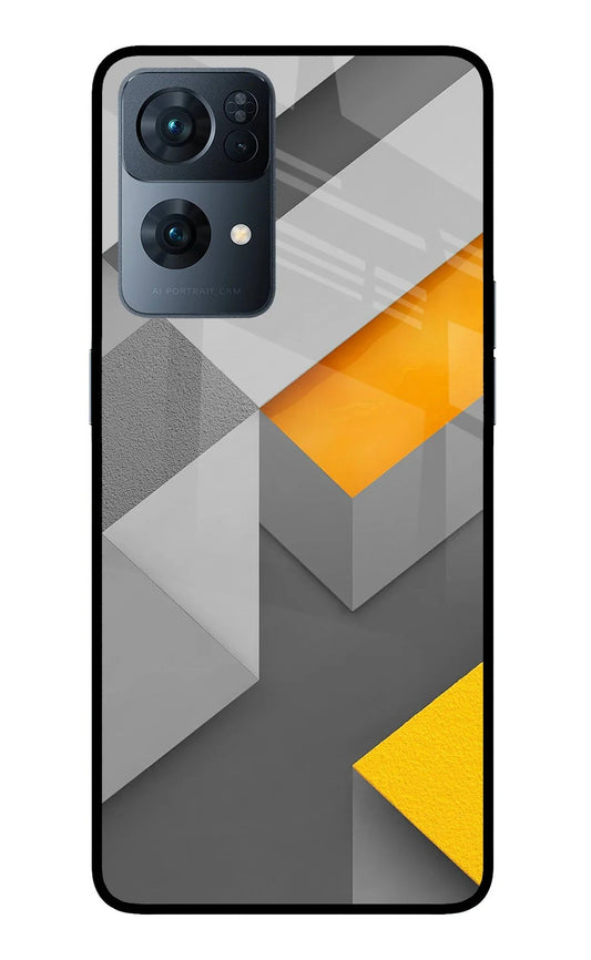 Abstract Oppo Reno7 Pro 5G Back Cover