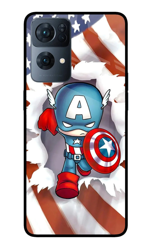 Captain America Oppo Reno7 Pro 5G Back Cover