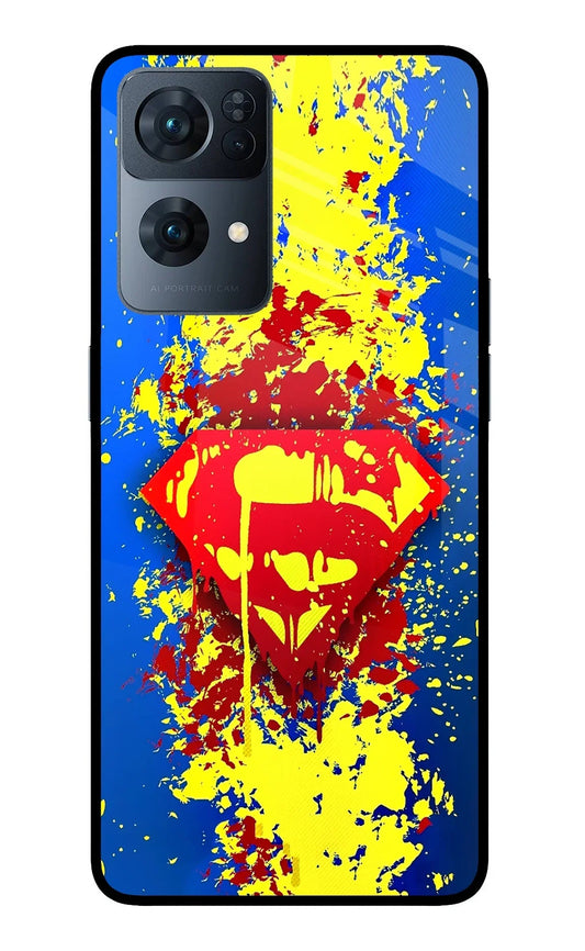 Superman logo Oppo Reno7 Pro 5G Back Cover