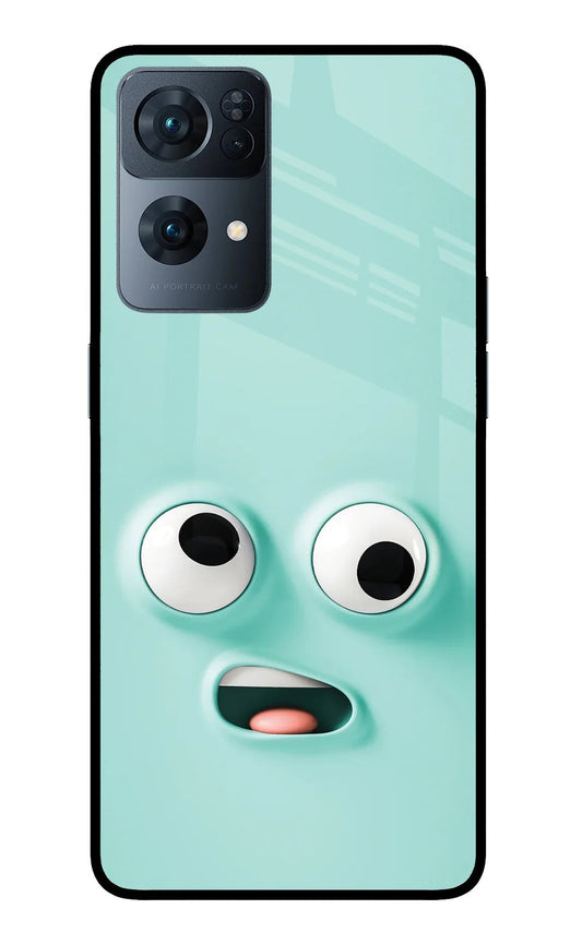 Funny Cartoon Oppo Reno7 Pro 5G Back Cover