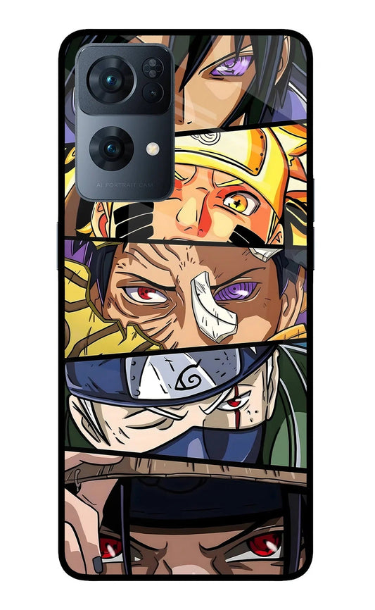 Naruto Character Oppo Reno7 Pro 5G Back Cover