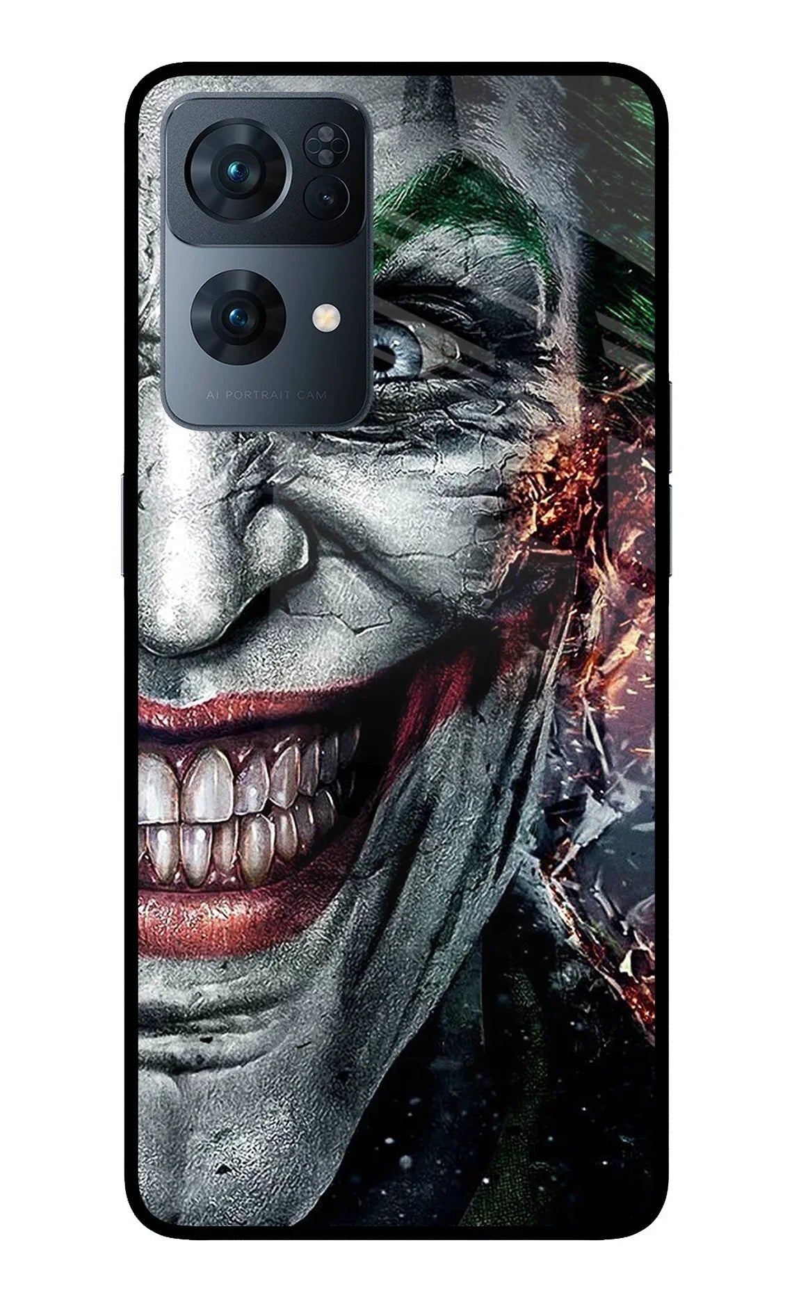 Joker Cam Oppo Reno7 Pro 5G Glass Case