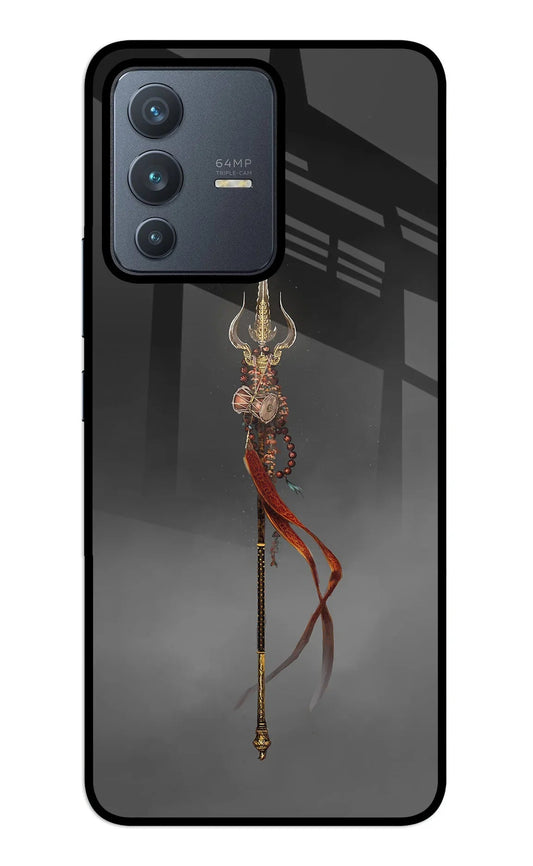 Shiv Trishul Vivo V23 5G Glass Case