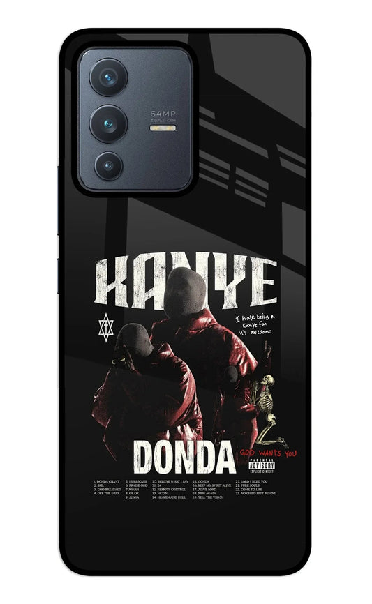 Donda Kanye West Vivo V23 5G Glass Case