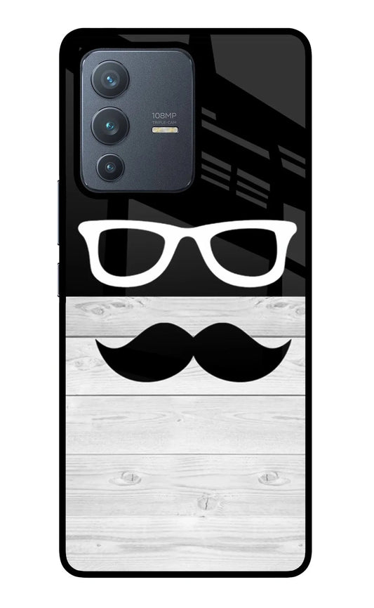 Mustache Vivo V23 Pro 5G Glass Case