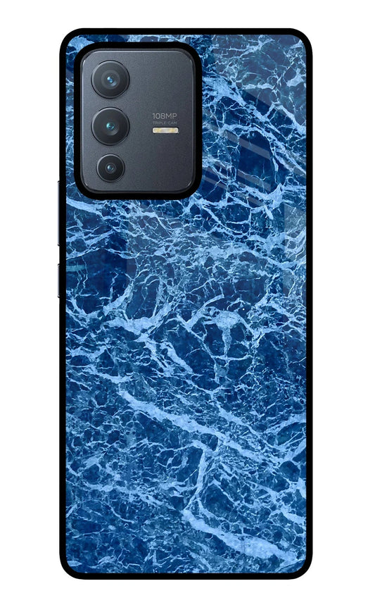Blue Marble Vivo V23 Pro 5G Glass Case