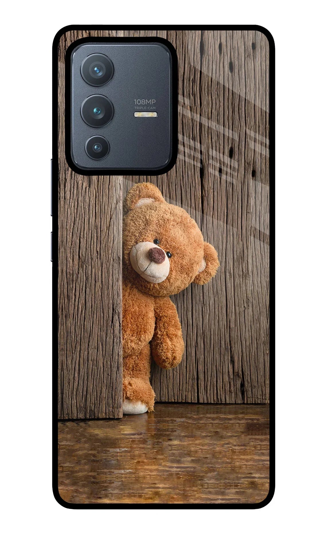 Teddy Wooden Vivo V23 Pro 5G Back Cover