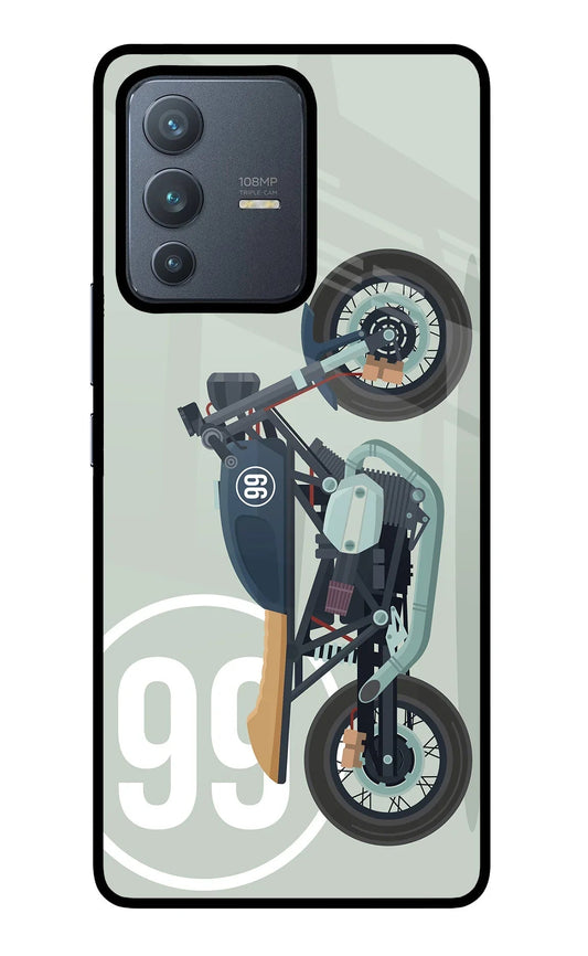 Classic Cafe Racer 99 Vivo V23 Pro 5G Glass Case