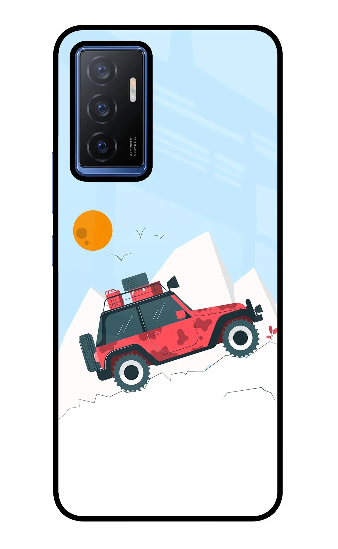 Mountain Trail Beast Vivo V23E 5G Glass Case
