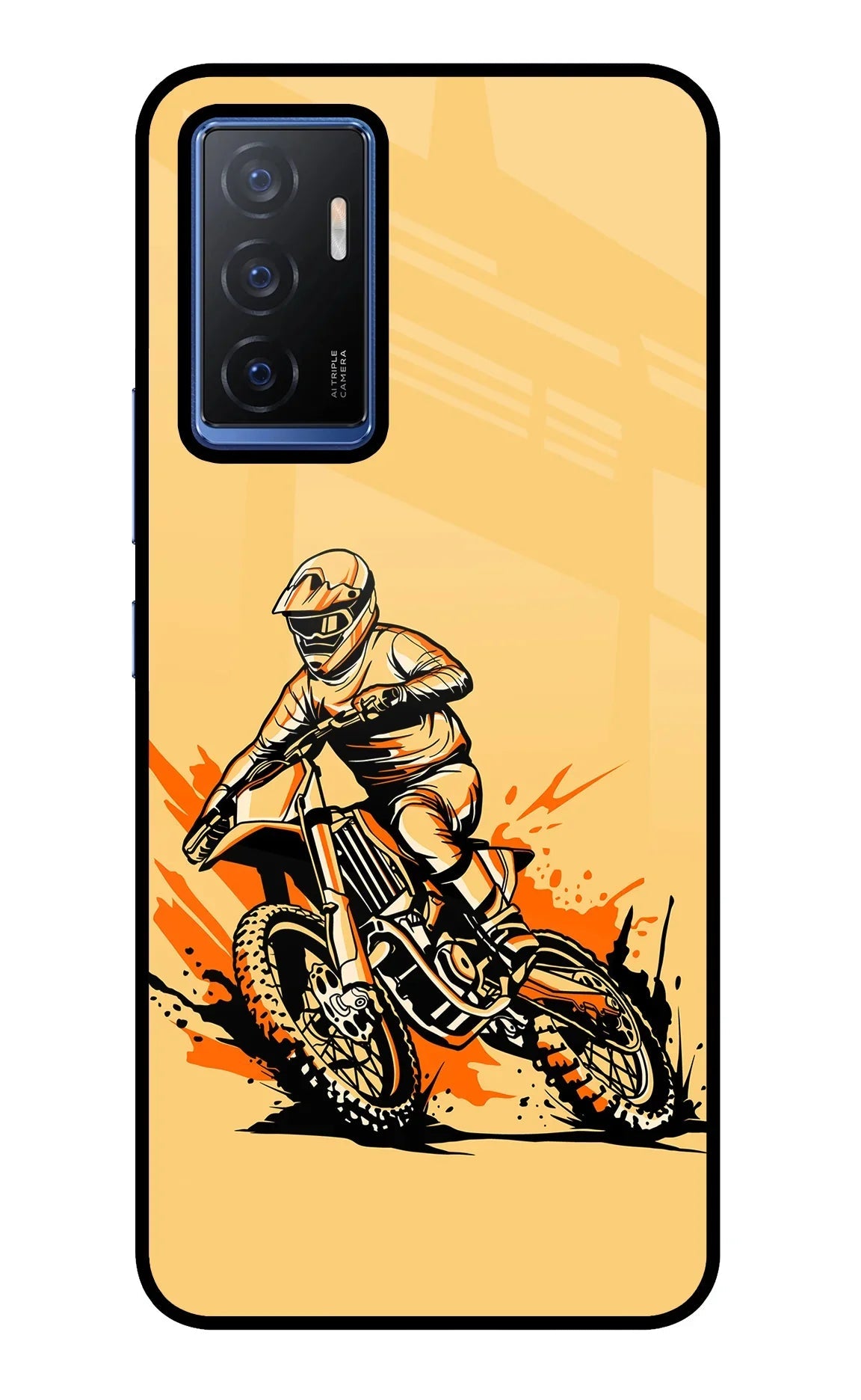 Off-Road Fury Vivo V23E 5G Glass Case