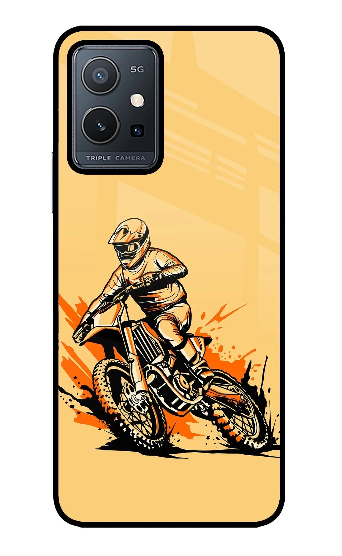 Off-Road Fury Vivo Y75 5G/Vivo T1 5G Glass Case