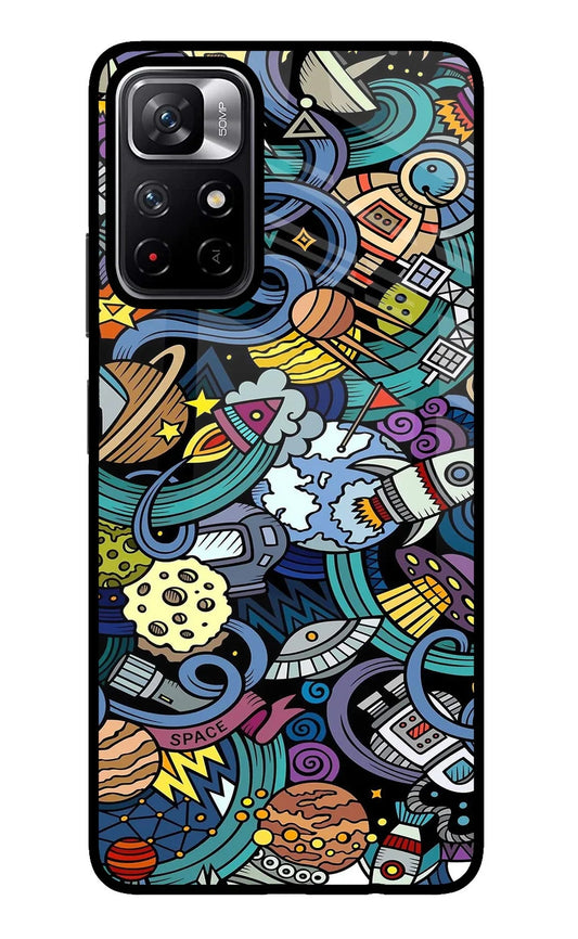 Space Abstract Poco M4 Pro 5G Back Cover