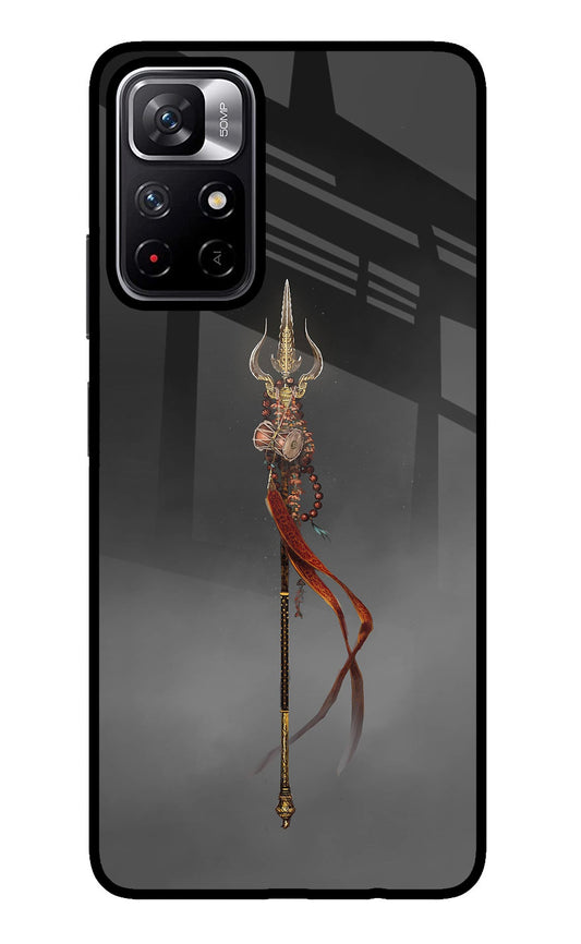 Shiv Trishul Poco M4 Pro 5G Glass Case