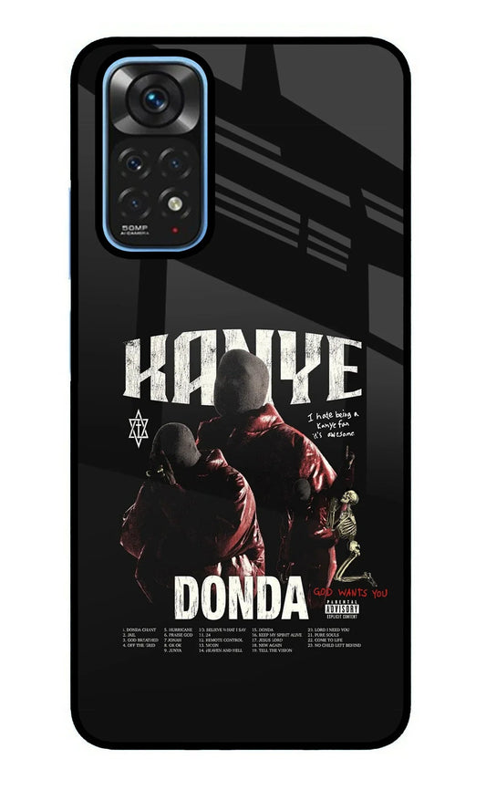 Donda Kanye West Redmi Note 11/11S Glass Case