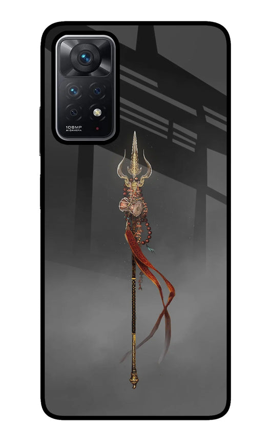 Shiv Trishul Redmi Note 11 Pro Glass Case