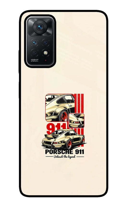Classic Porsche 911 Redmi Note 11 Pro Glass Case