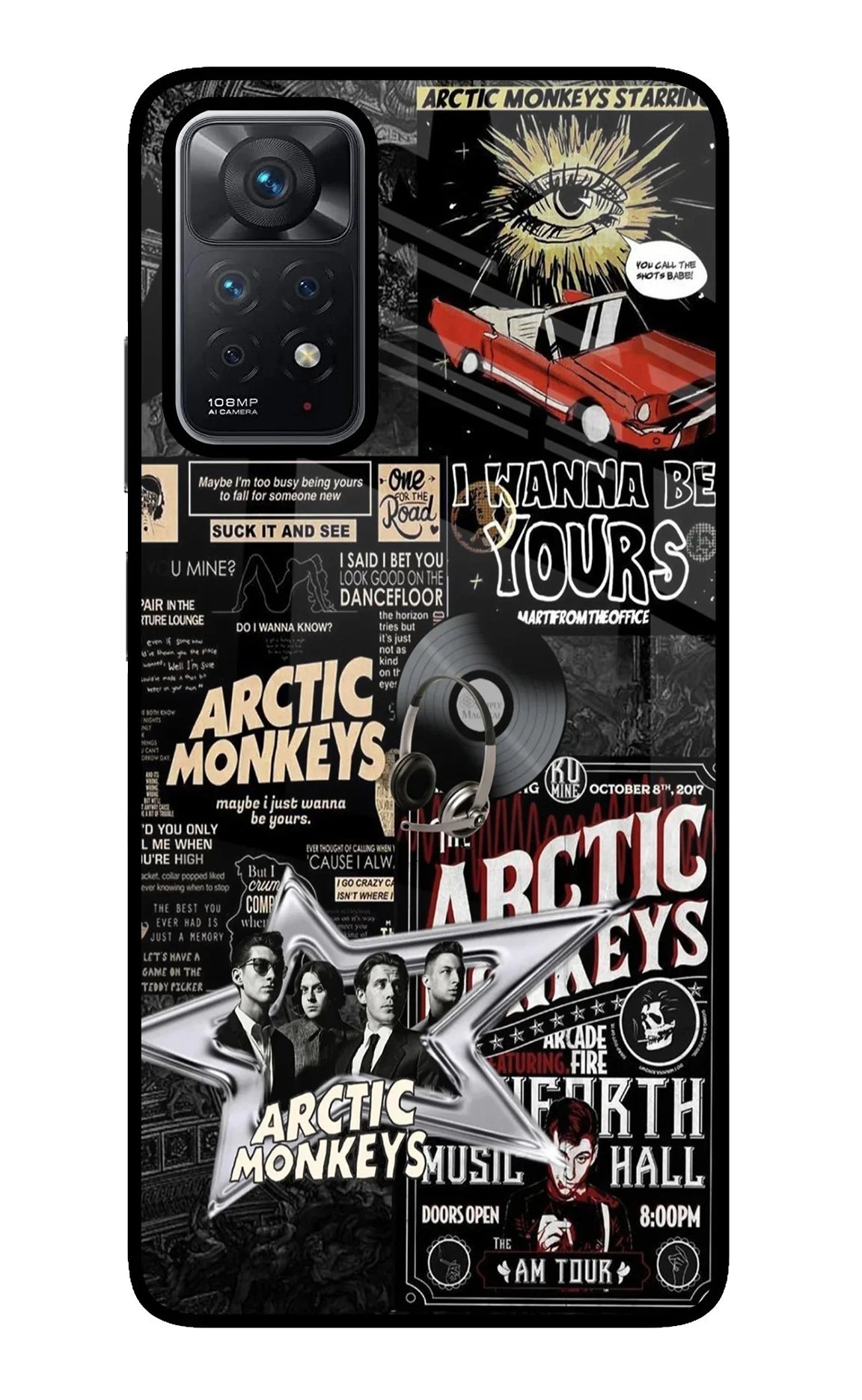 Arctic Monkeys Redmi Note 11 Pro Glass Case