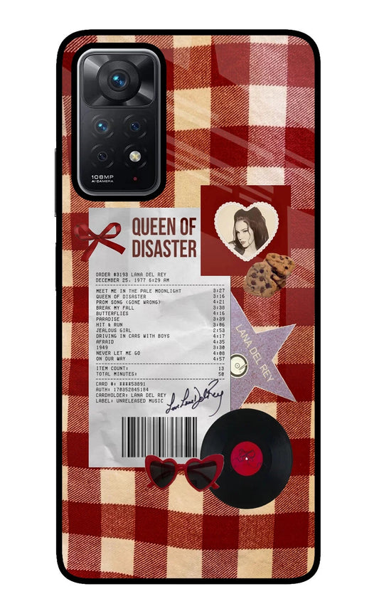 Queen of Disaster Redmi Note 11 Pro Glass Case