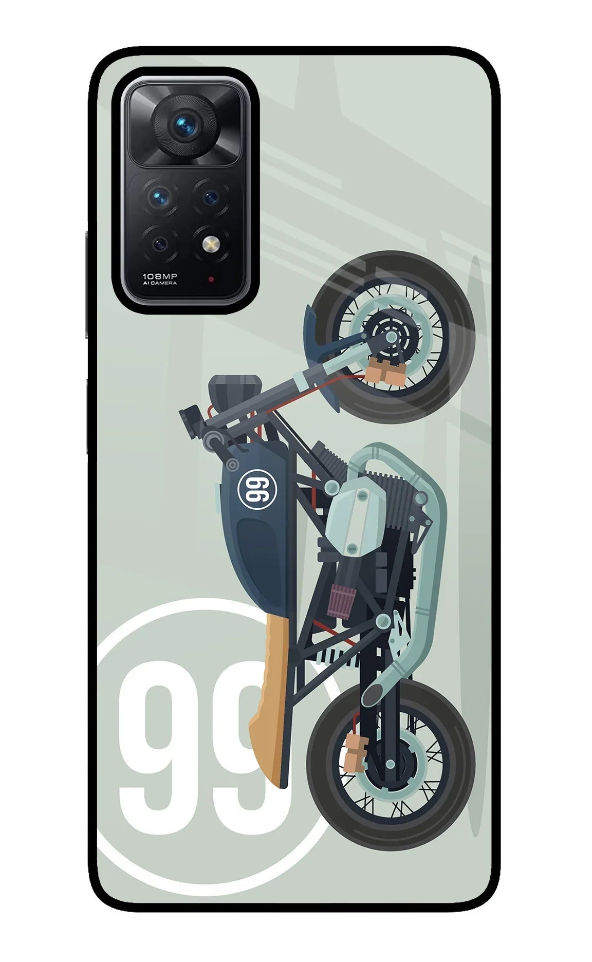 Classic Cafe Racer 99 Redmi Note 11 Pro Back Cover