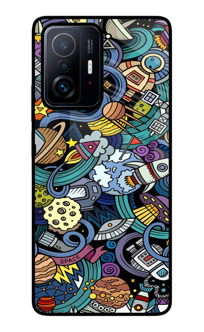 Space Abstract Mi 11T Pro 5G Back Cover