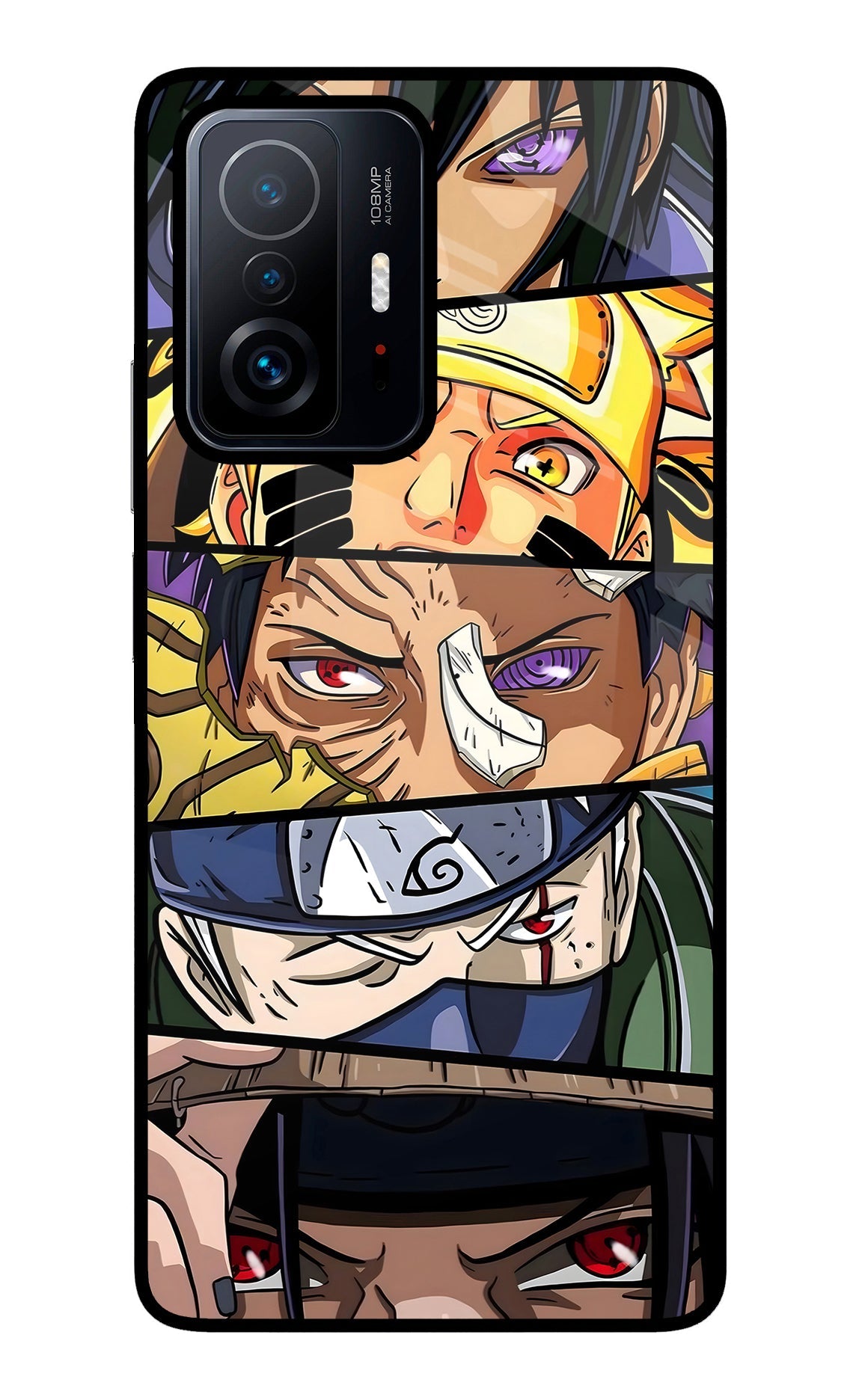 Naruto Character Mi 11T Pro 5G Back Cover