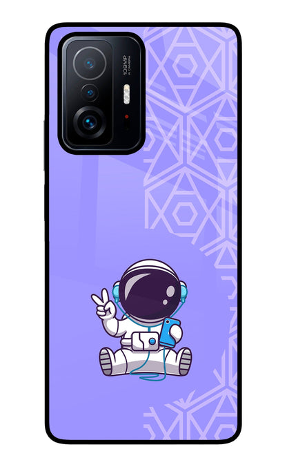 Cute Astronaut Chilling Mi 11T Pro 5G Back Cover
