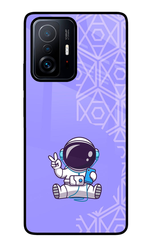 Cute Astronaut Chilling Mi 11T Pro 5G Back Cover