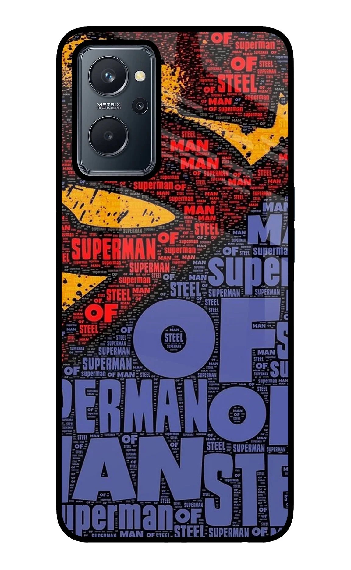 Superman Realme 9i 4G Glass Case