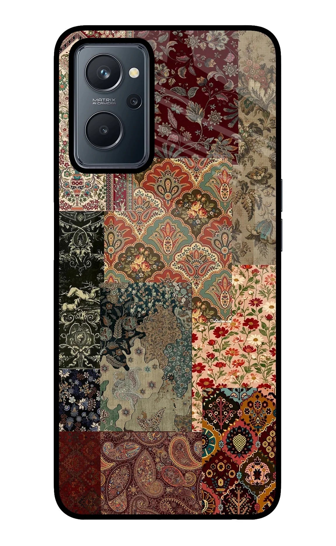 Desi Print Realme 9i 4G Glass Case