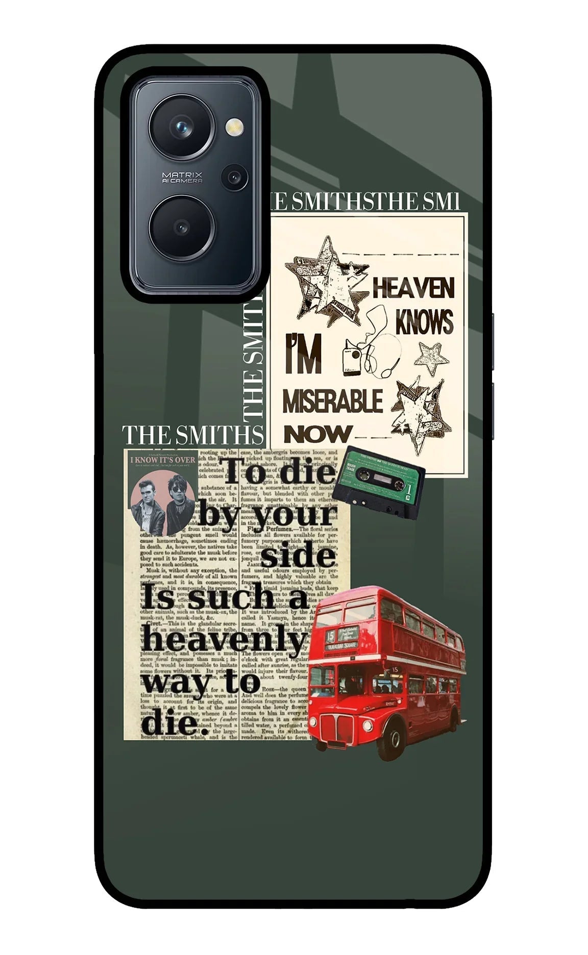 The Smiths Realme 9i 4G Glass Case