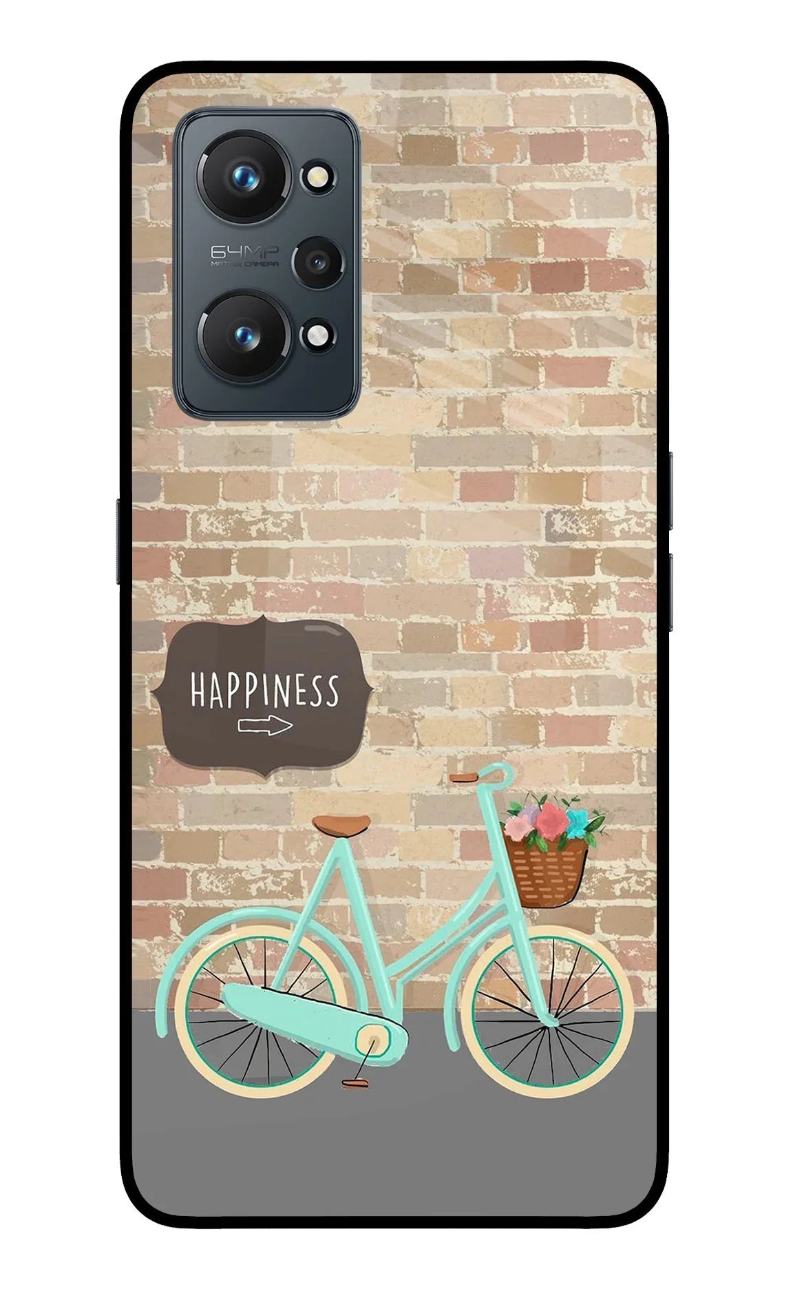 Happiness Artwork Realme GT 2 5G Glass Case