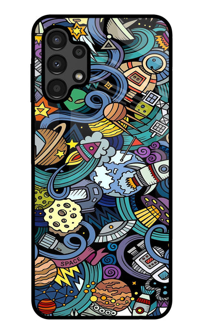Space Abstract Samsung A13 4G Back Cover