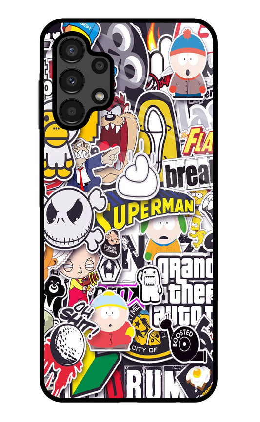 Sticker Bomb Samsung A13 4G Back Cover