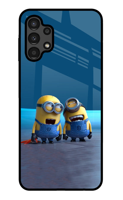 Minion Laughing Samsung A13 4G Back Cover
