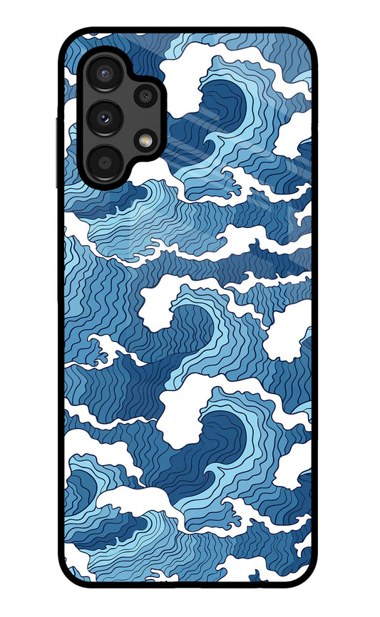 Blue Waves Samsung A13 4G Back Cover