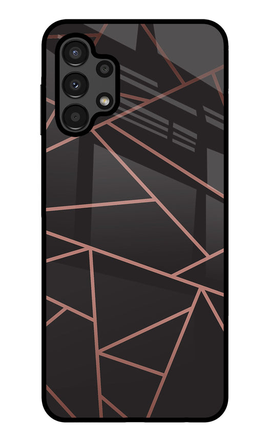 Geometric Pattern Samsung A13 4G Back Cover