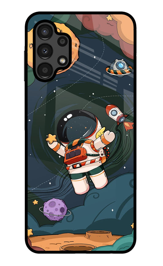 Cartoon Astronaut Samsung A13 4G Back Cover