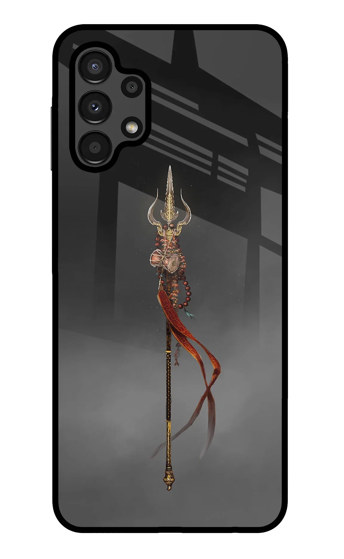 Shiv Trishul Samsung A13 4G Glass Case
