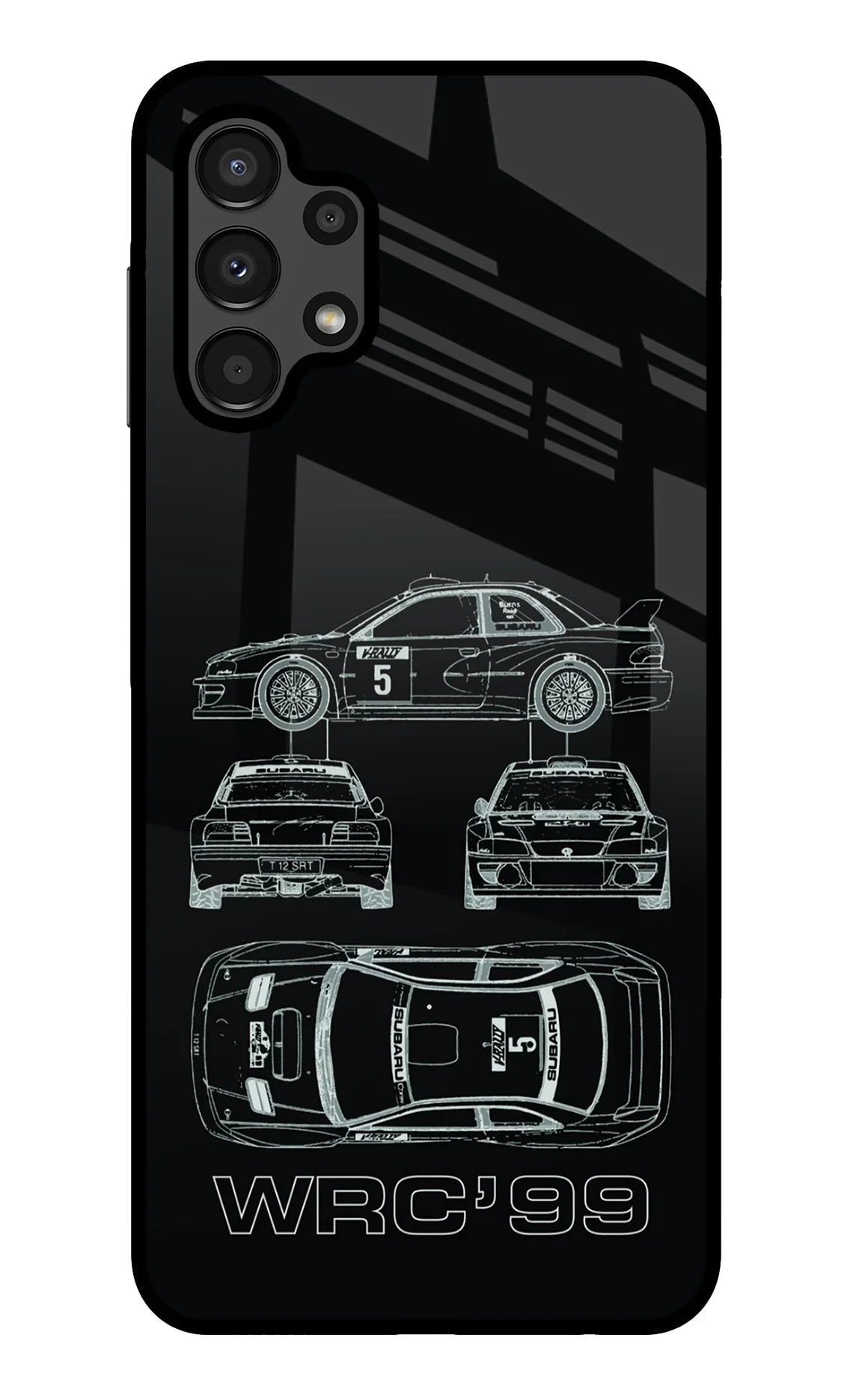 WRC'99 Samsung A13 4G Glass Case