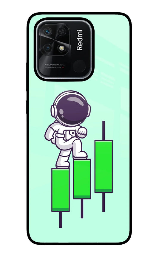 Astronaut Trader Redmi 10/10 Power Glass Case