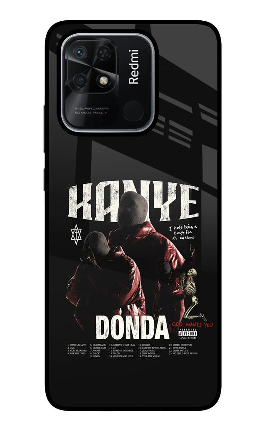 Donda Kanye West Redmi 10/10 Power Glass Case