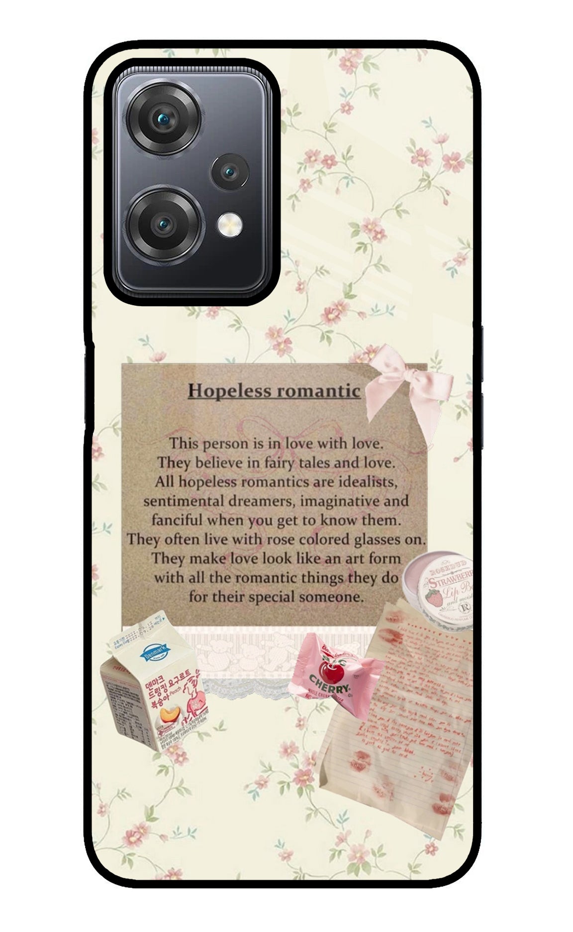 Hopeless Romantic OnePlus Nord CE 2 Lite 5G Glass Case