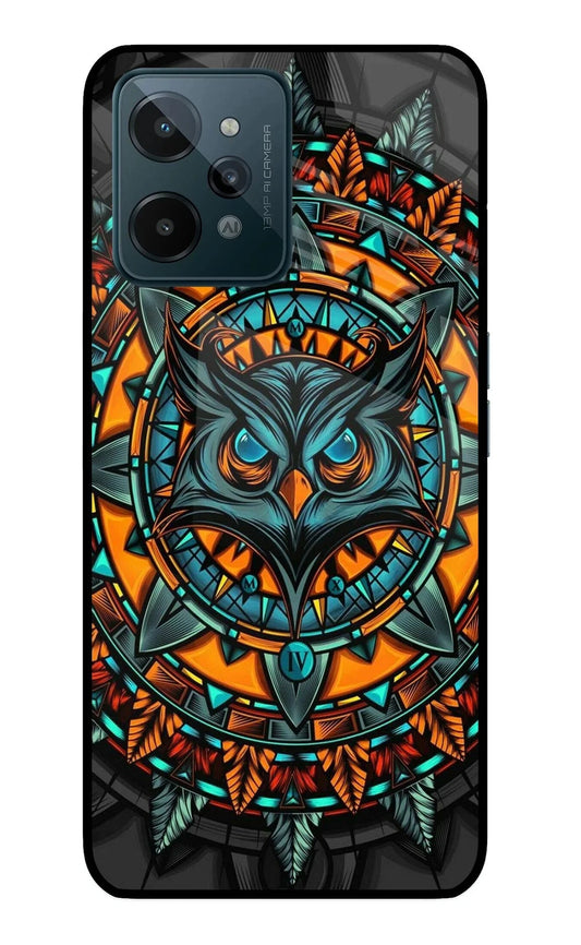Angry Owl Art Realme C31 Back Cover
